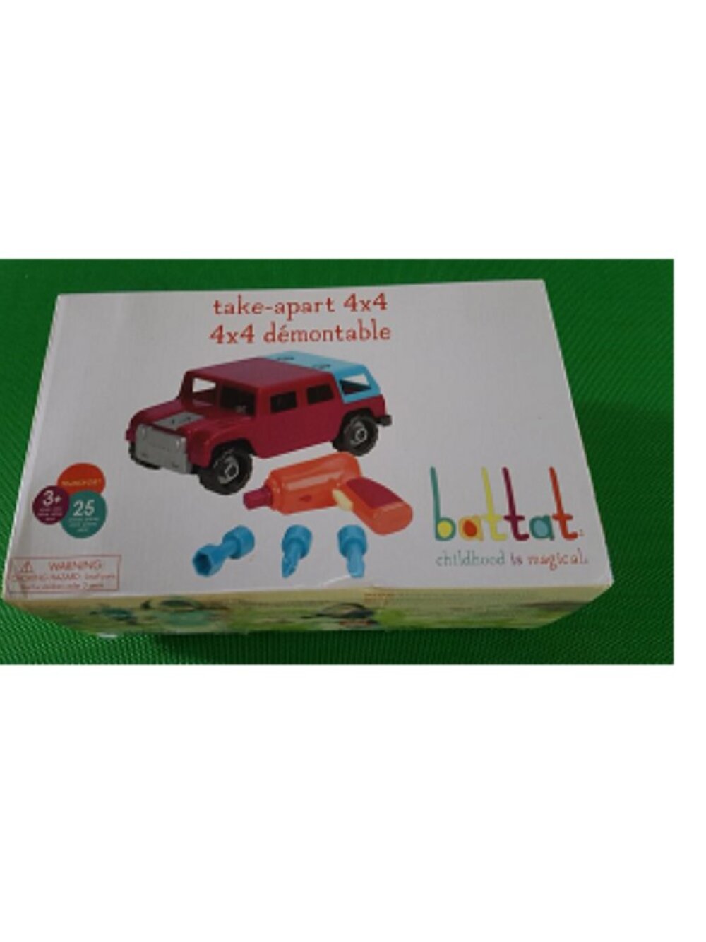 Battat Take apart toy 4x4 Truck Toy with Toy Drill toys set